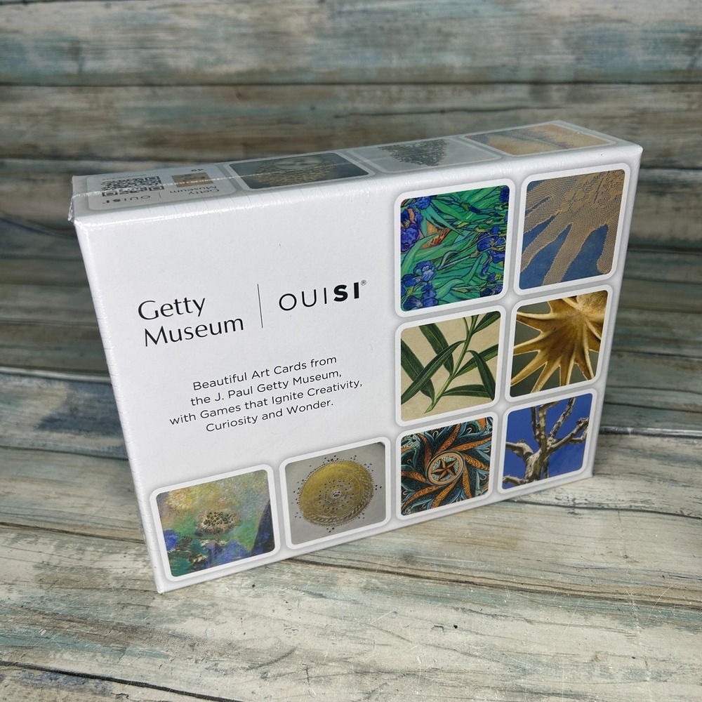Getty Museum OuiSi Art Card Game Creativity Curiosity Wonder Education